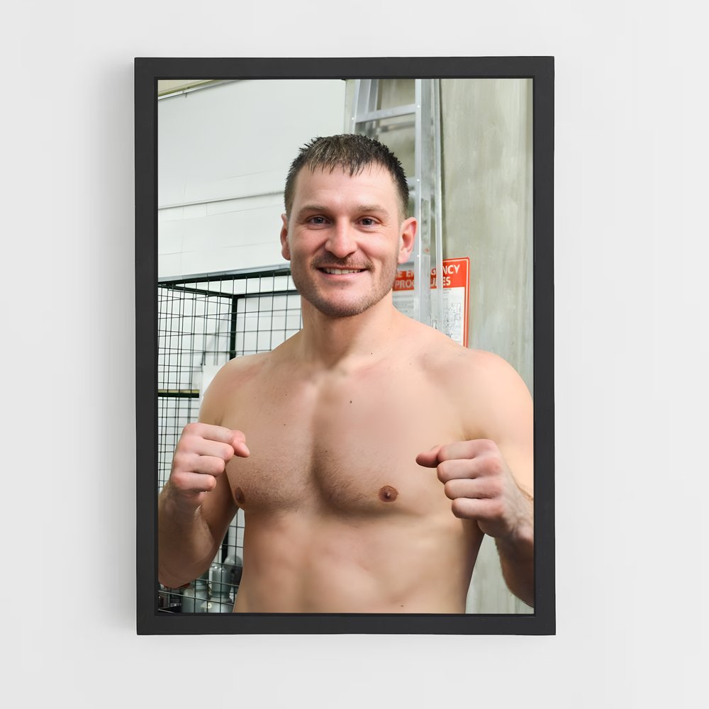 Poster Champion de la Force – affiche MMA (vue 2)